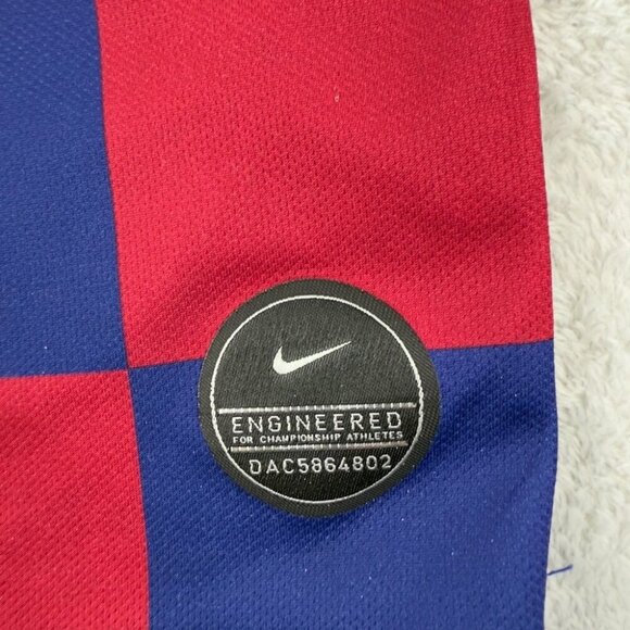 Nike FC Barcelona Soccer Jersey Youth Size L Dri-Fit - Picture 13 of 13